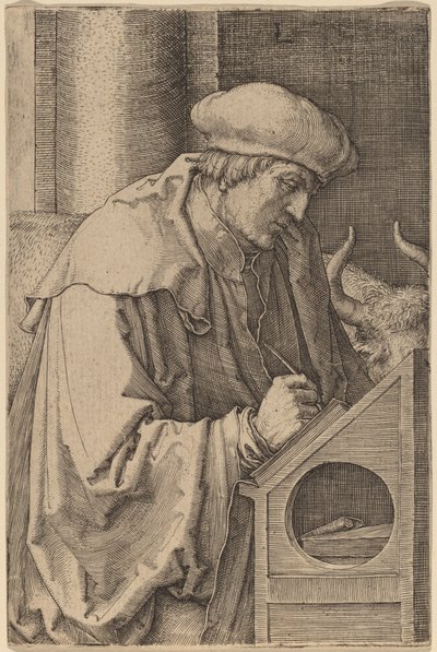 Sint Lucas door Lucas van Leyden