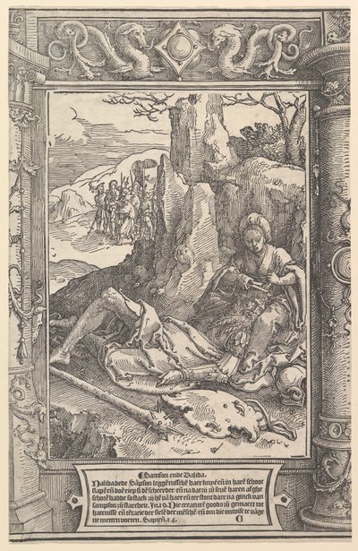 Samson en Delila door Lucas van Leyden