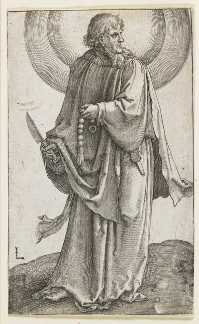 St. Bartholomeus, 1510 door Lucas van Leyden