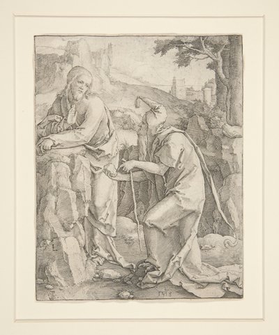 Verleiding van Christus door Lucas van Leyden