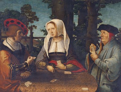 De kaartspelers door Lucas van Leyden