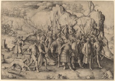 De bekering van Sint Paulus door Lucas van Leyden