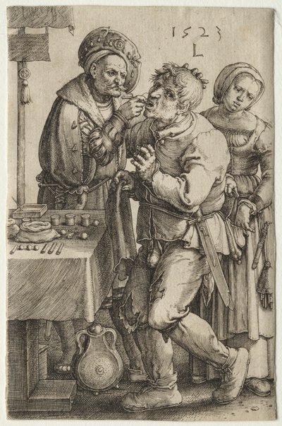 De Tandarts door Lucas van Leyden