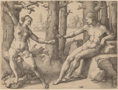De Val van de Mens door Lucas van Leyden