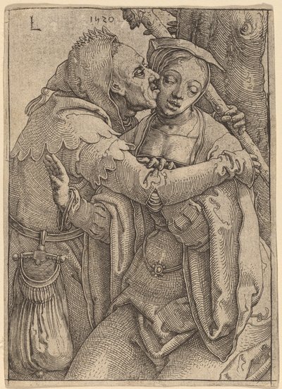 De Dwaas en de Vrouw door Lucas van Leyden