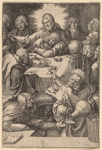 Het Laatste Avondmaal door Lucas van Leyden