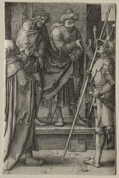 De Passie: Christus Gepresenteerd aan het Volk door Lucas van Leyden