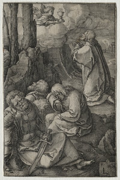 De Passie: De Agonie in de Tuin door Lucas van Leyden