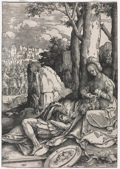 De kracht van vrouwen: Samson en Delila, ca. 1512 door Lucas van Leyden
