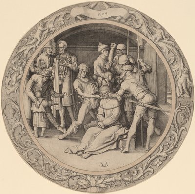 De bespotting van Christus door Lucas van Leyden