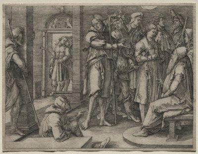 Het Verhaal van Jozef: Jozef Verklaart zijn Droom aan Jakob door Lucas van Leyden