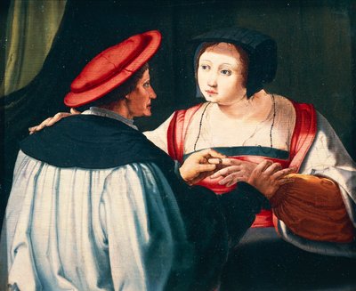 De verloving door Lucas van Leyden