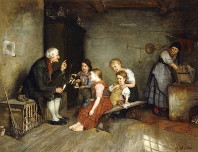 De verhalenverteller door Lucia Mathilde von Gelder