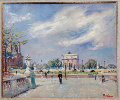 Tuilerieën door Lucien Adrion