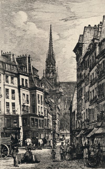 Place Maubert door Lucien Gautier