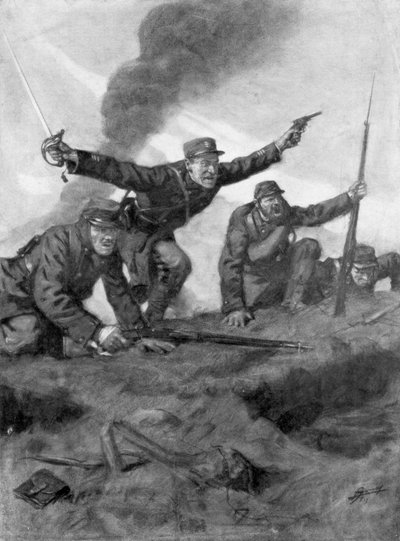 Over de top, 16 februari 1915, 1926 door Lucien Jonas