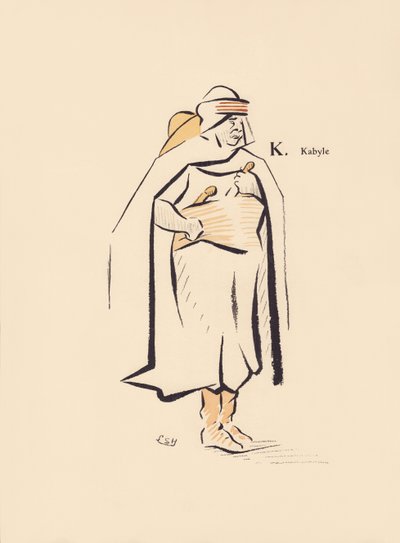 K. Kabyle door Lucien L. (active 1904) Henreaux