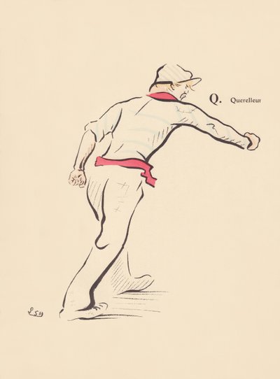 Q. Ruziezoeker door Lucien L. (active 1904) Henreaux