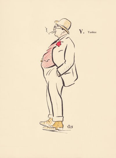 Y. Yankee door Lucien L. (active 1904) Henreaux