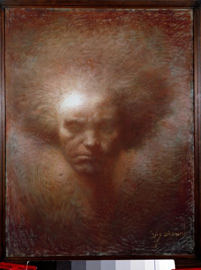 Portret van Ludwig van Beethoven (1770-1827) door Lucien Levy Dhurmer