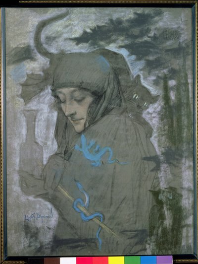 De Tovenares door Lucien Levy Dhurmer