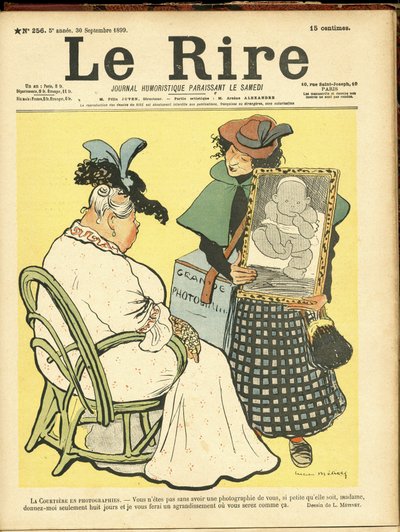 Omslag van "Le Rire" door Lucien Metivet
