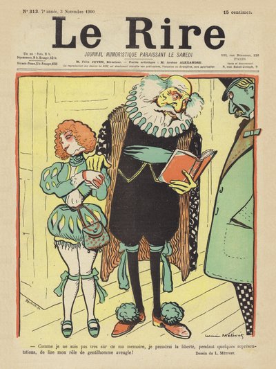 Illustratie voor Le Rire door Lucien Metivet