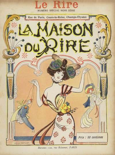 Illustratie voor Le Rire door Lucien Metivet