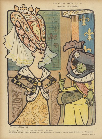Illustratie voor Le Rire door Lucien Metivet