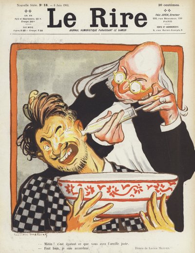Illustratie voor Le Rire door Lucien Metivet