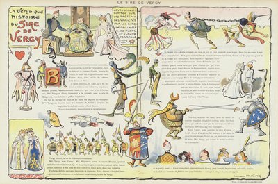 Illustratie voor Le Rire door Lucien Metivet