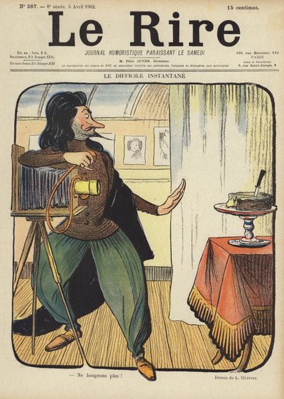 Illustratie voor Le Rire door Lucien Metivet