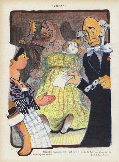 Illustratie voor Le Rire door Lucien Metivet