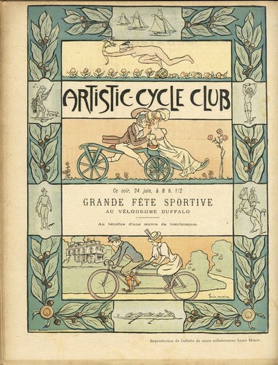 Illustratie in Le Rire door Lucien Metivet