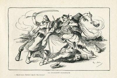 Illustratie in Le Rire door Lucien Metivet