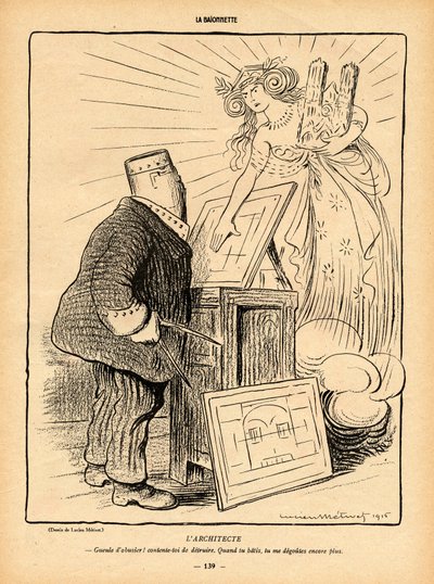 La Baionnette, Satirique in Zwart-Wit door Lucien Metivet