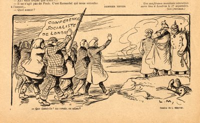 Le Rire rouge, Satirisch in Zwart-Wit door Lucien Metivet