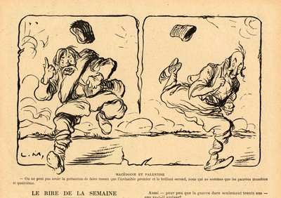 Le Rire rouge, Satirisch in Zwart & Wit door Lucien Metivet