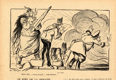 Le Rire rouge, Satirisch in Zwart & Wit door Lucien Metivet