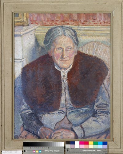Mevrouw Camille Pissarro door Lucien Pissarro