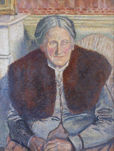 Mevrouw Camille Pissarro, 1923 door Lucien Pissarro