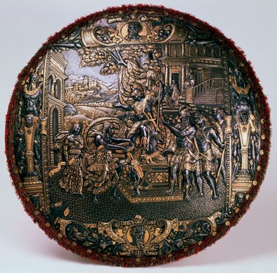 Paradeschild, ca. 1580 door Lucio Piccinino