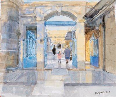Ochtend in Jeruzalem, 2019 door Lucy Willis