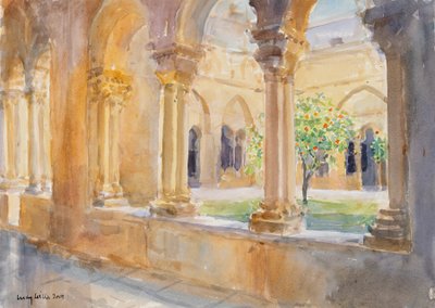 Klooster van Sint-Catharina, Bethlehem, Israël door Lucy Willis