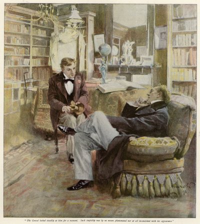 Unser Karl in The Graphic Christmas Number 1897 door Ludek or Ludwig Marold