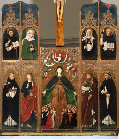 Polyptiek van Onze-Lieve-Vrouw van Barmhartigheid door Ludovico Brea