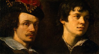 Twee hoofden door Ludovico Cardi