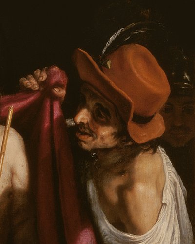 Detail van Ecce Homo door Ludovico Cardi Cigoli