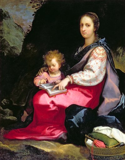 Madonna en Kind door Ludovico Cardi Cigoli