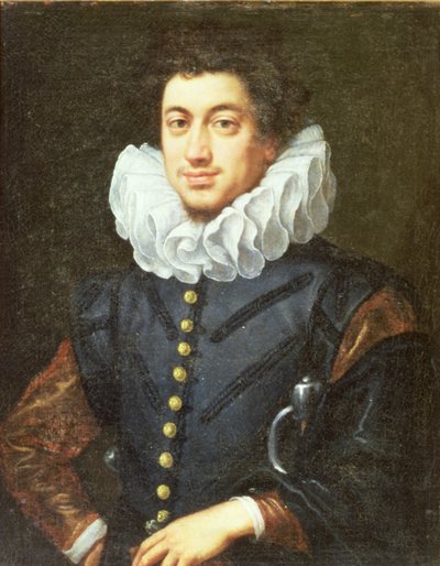 Portret van een jonge edelman door Ludovico Cardi Cigoli